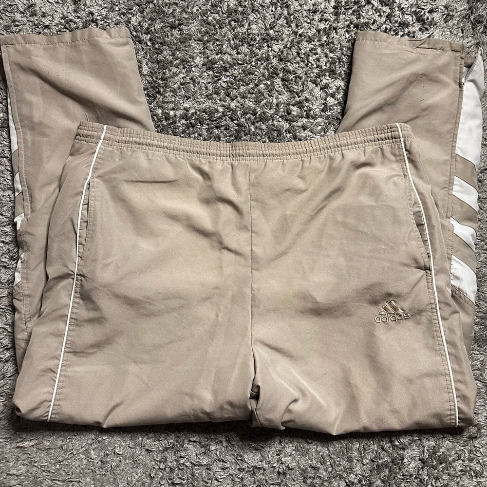 2000s Adidas Brown Sweatpants